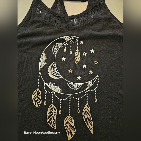 Jerry Leigh Tops - Jerry Leigh Moon Tank Top Juniors Medium